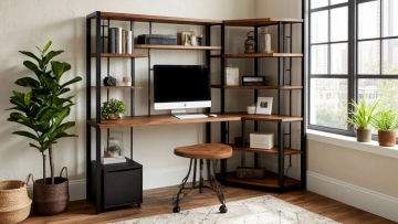 Компьютерные угловой стол LOFT