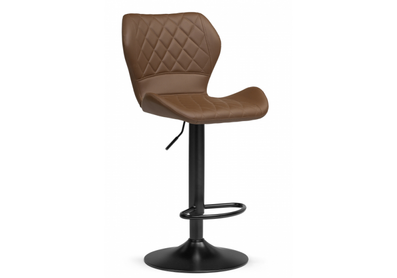 Барный стул Porch brown / black (48x50x90). 